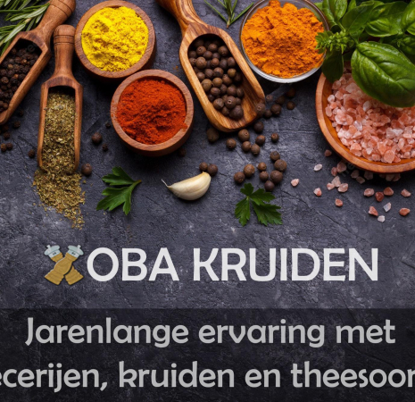 Kruiden bestellen bij OBA Kruiden